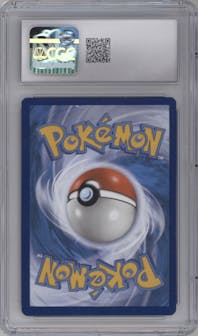 Spiritomb from the 2022 Pokemon SWSH set graded by CSG and given an overall grade of 8.5.