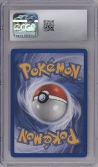 Seedot from the 2003 Pokemon EX set graded by CSG and given an overall grade of 9.