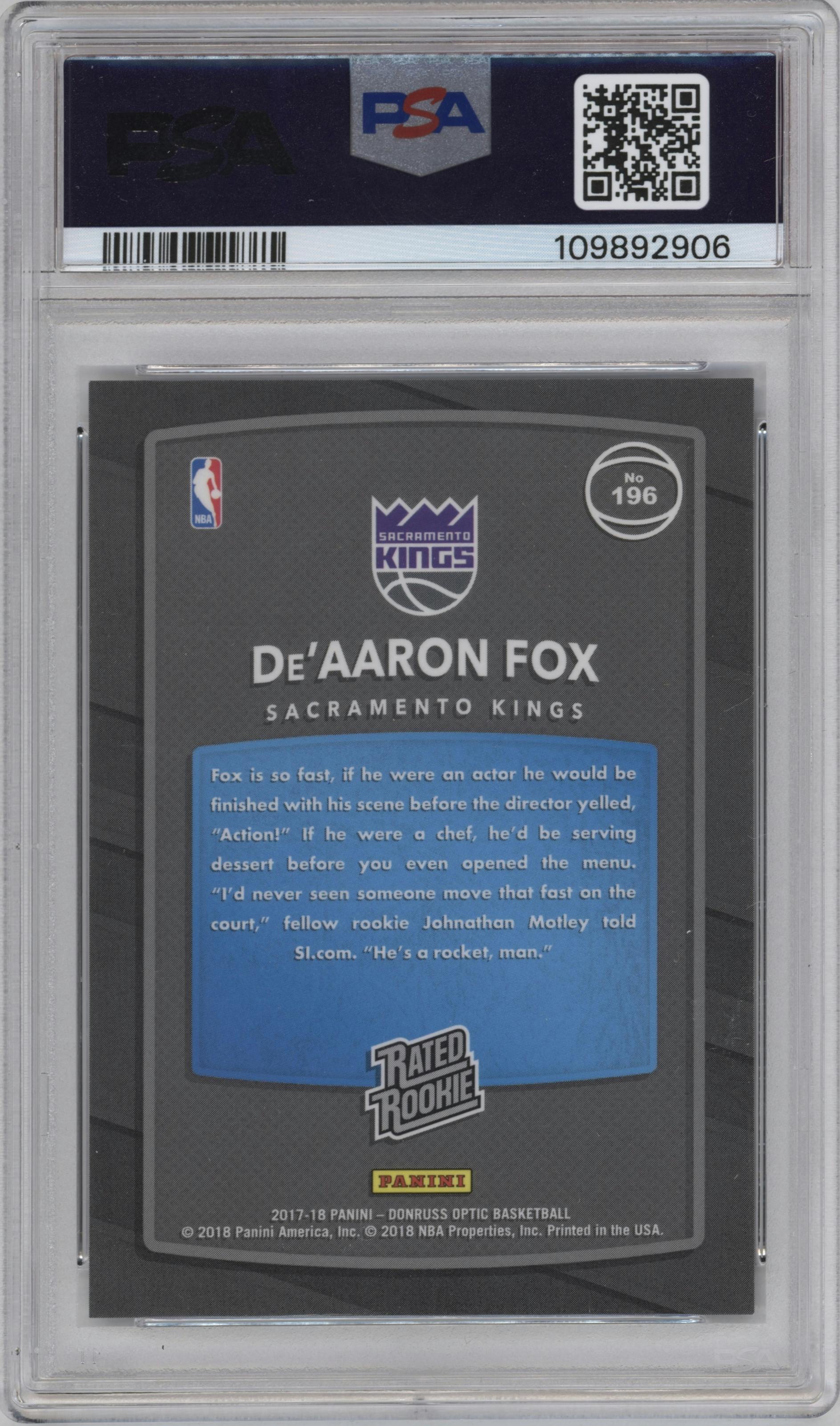 De'Aaron Fox