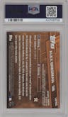 Alex Bregman from the 2017 Topps Update set graded by PSA and given an overall grade of 10.