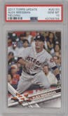 Alex Bregman from the 2017 Topps Update set graded by PSA and given an overall grade of 10.