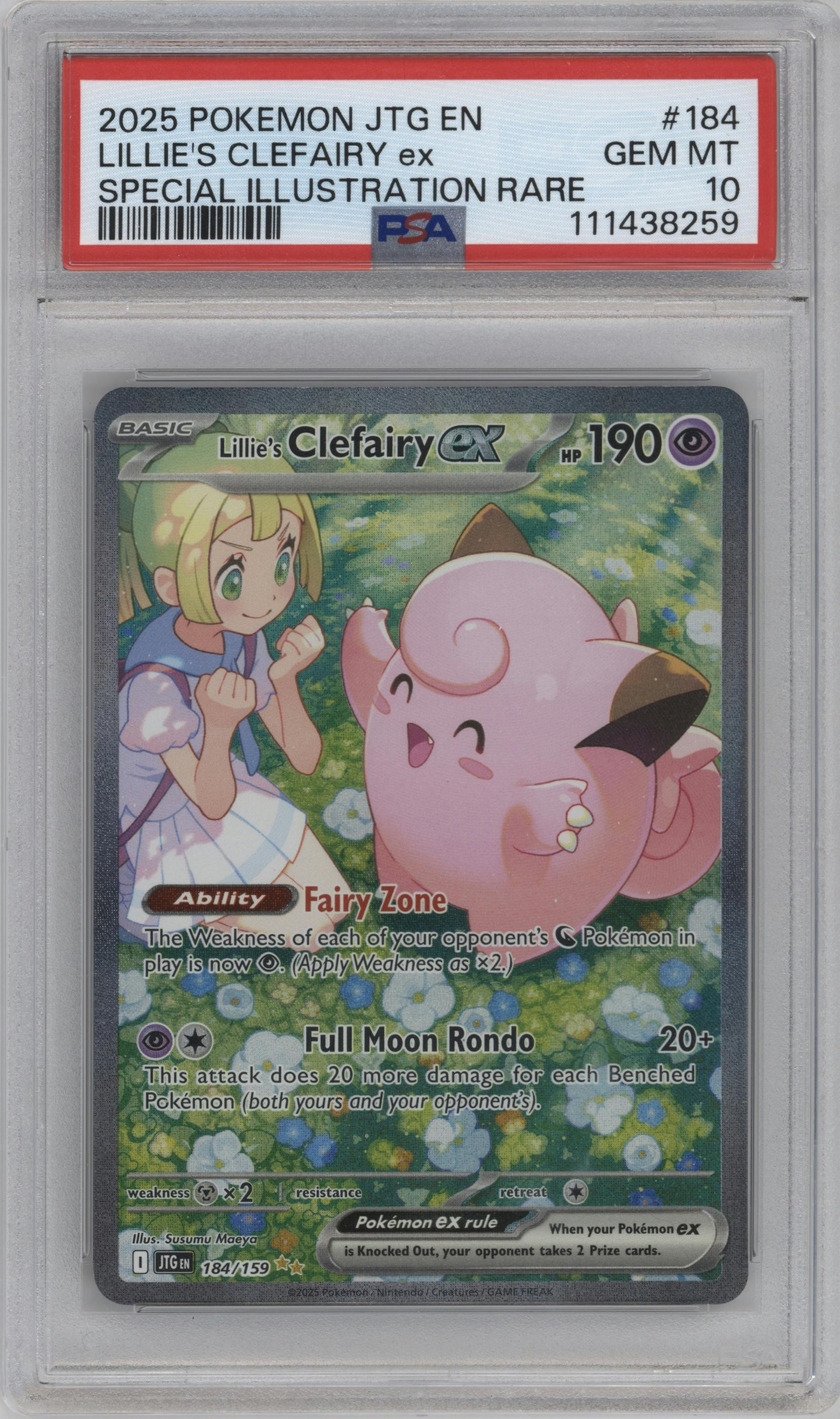 Lillie's Clefairy ex
