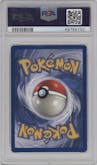 Electrode from the 1999 Pokemon set graded by PSA and given an overall grade of 9.