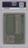 Josh Jung from the 2023 Topps Heritage High Number  set graded by PSA and given an overall grade of 10.