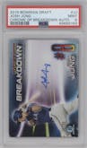 Josh Jung from the 2019 Bowman Draft set graded by PSA and given an overall grade of 9.