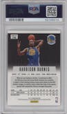 Harrison Barnes from the 2012-13 Panini Prizm set graded by PSA and given an overall grade of 10.