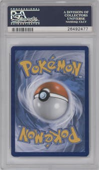 Zapdos from the 2016 Pokemon XY set graded by PSA and given an overall grade of 9.