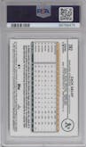 Zack Gelof from the 2024 Topps Chrome Logofractor set graded by PSA and given an overall grade of 10.