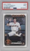 Tyler Fitzgerald from the 2024 Topps  set graded by PSA and given an overall grade of 9.