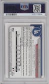 Shohei Ohtani from the 2024 Bowman Chrome set featuring a Yellow Refractor parallel graded by PSA and given an overall grade of 9.