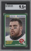 Travis Kelce from the 2013 Score set graded by SGC and given an overall grade of 9.5.