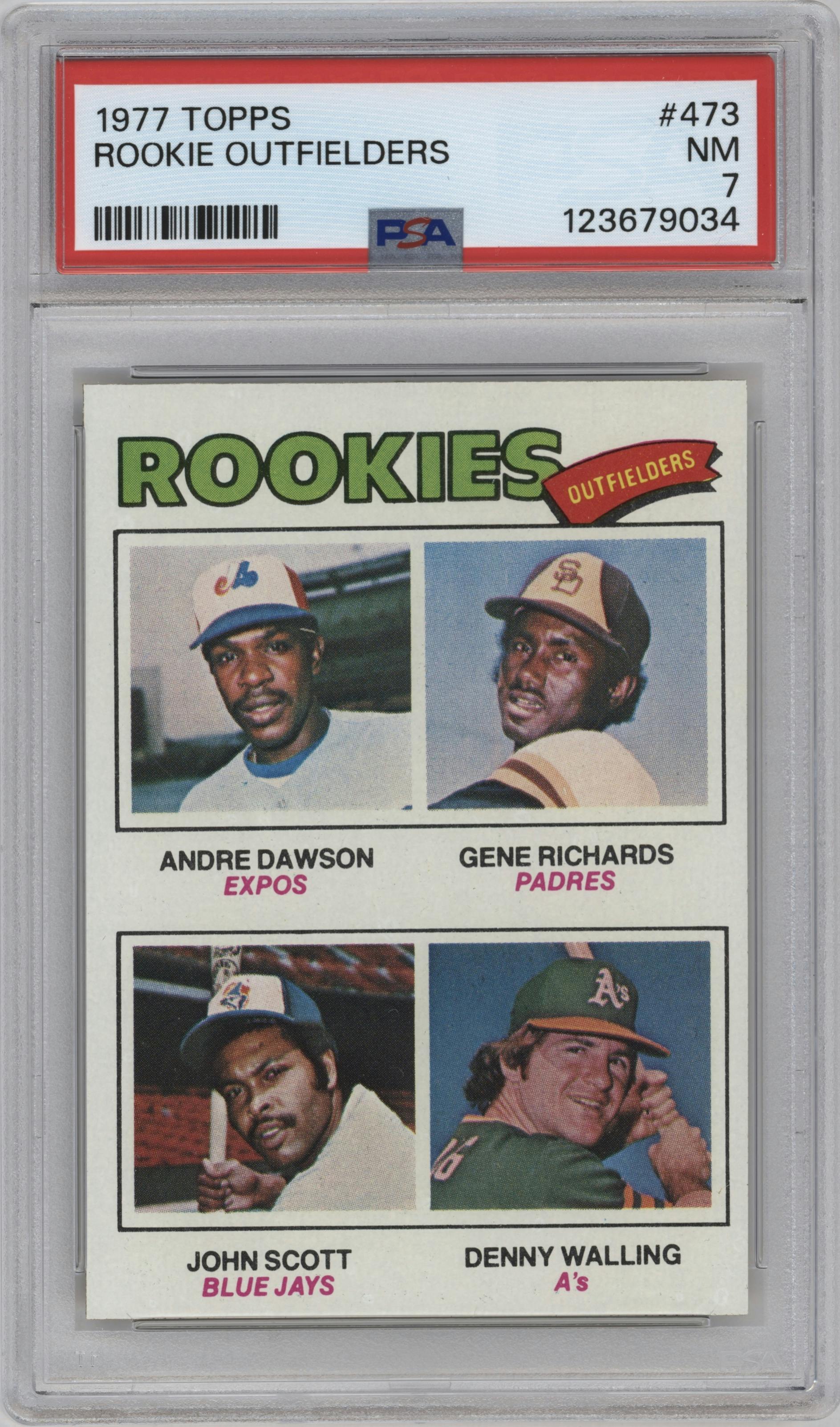 Andre Dawson/Gene Richards/John Scott/Denny Walling
