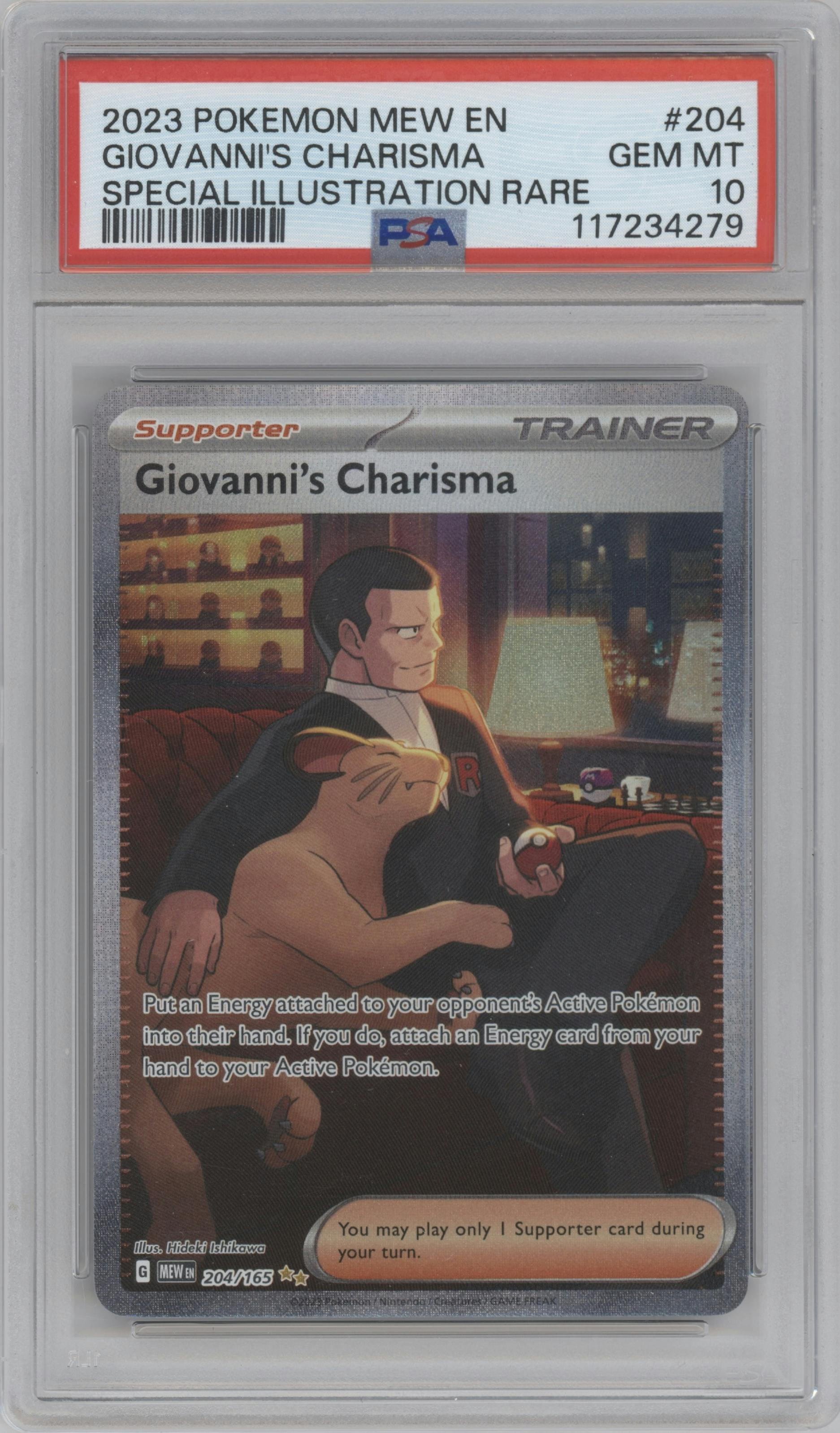 Giovanni's Charisma
