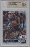 Anthony Edwards from the 2020-21 Panini Prizm Draft Picks set featuring a Fast Break parallel graded by Beckett and given an overall grade of 9.5.