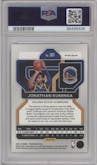 Jonathan Kuminga  from the 2021-22 Panini Prizm  set featuring a Fast Break parallel graded by PSA and given an overall grade of 10.