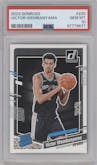 Victor Wembanyama from the 2023-24 Panini Donruss set graded by PSA and given an overall grade of 10.