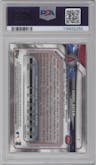 Shohei Ohtani from the 2018 Bowman Chrome set graded by PSA and given an overall grade of 10.