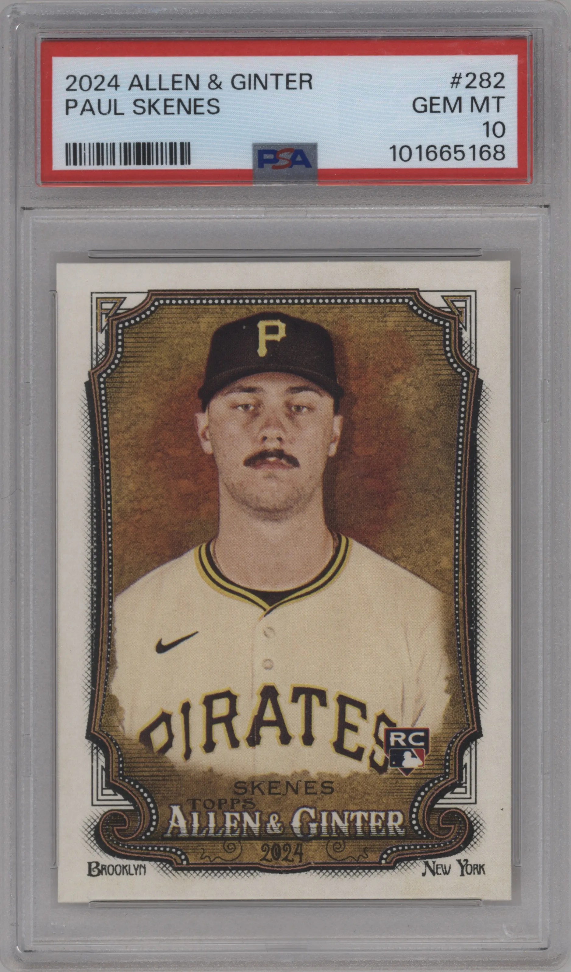2024 Topps Allen & Ginter Paul Skenes PSA 10