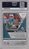 Tua Tagovailoa from the 2020 Panini Mosaic set graded by PSA and given an overall grade of 10.