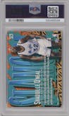 Shaquille O'Neal from the 1996-97 Skybox Z-Force set graded by PSA and given an overall grade of 9.