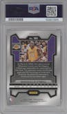 Shaquille O'Neal from the 2023-24 Panini Prizm set featuring a Choice Cherry Blossom parallel graded by PSA and given an overall grade of 10.