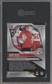 Andy Reid from the 2024 Panini Prizm set featuring a Snakeskin parallel graded by SGC and given an overall grade of 9.5.