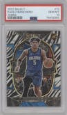 Paolo Banchero from the 2022-23 Panini Select set featuring a Zebra parallel graded by PSA and given an overall grade of 10.