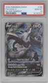 Lugia V from the 2022 Pokemon SWSH set graded by PSA and given an overall grade of 10.