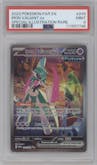 Iron Valiant ex from the 2023 Pokemon SV set graded by PSA and given an overall grade of 9.