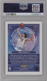 Jaime Jaquez Jr. from the 2023-24 Panini Contenders Optic set featuring a Blue Cracked Ice parallel graded by PSA and given an overall grade of 9.