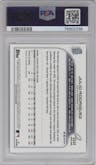 Julio Rodriguez from the 2022 Topps Update  set graded by PSA and given an overall grade of 9.