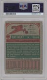 Pat Riley from the 1973-74 Topps set graded by PSA and given an overall grade of 8.