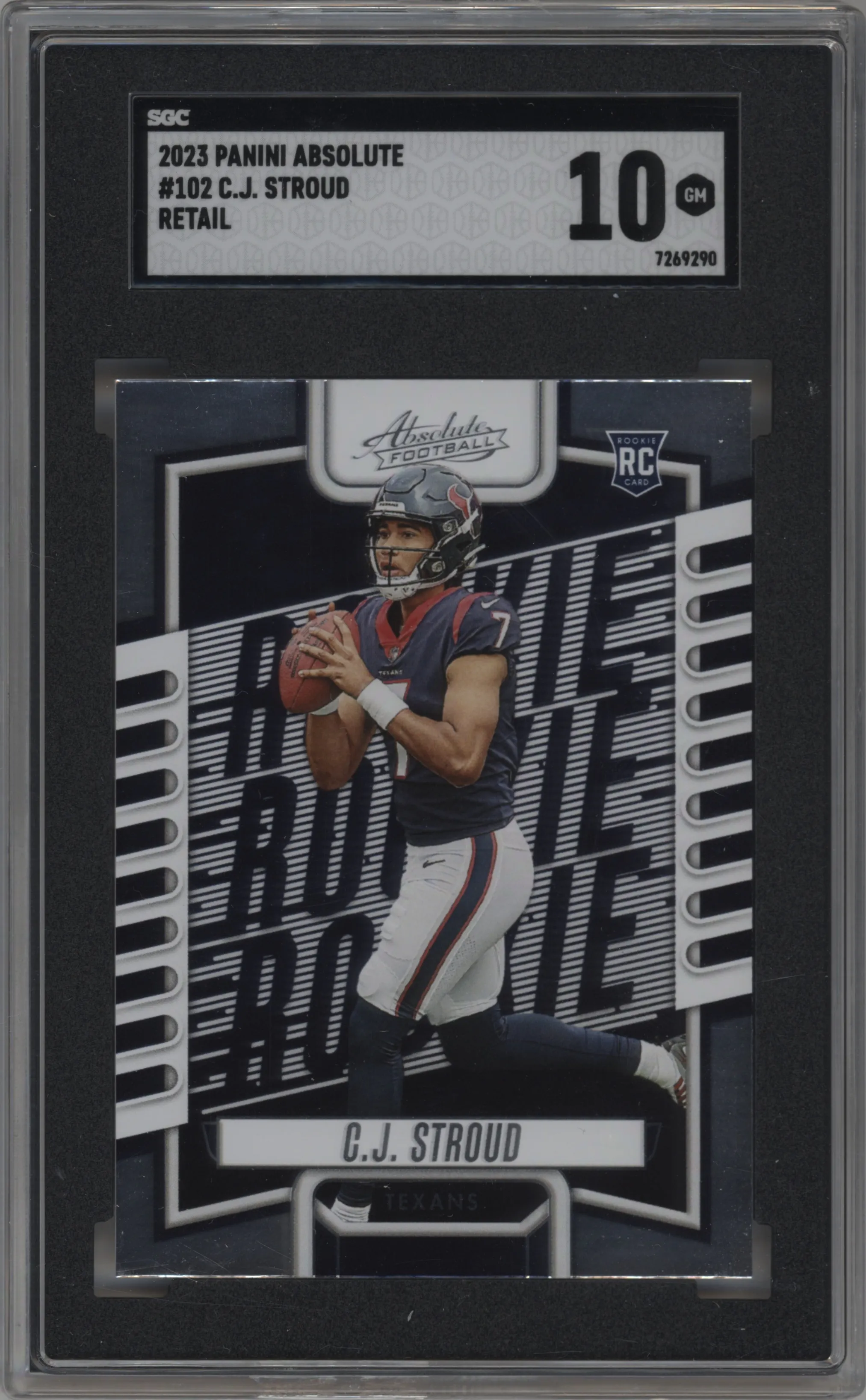 2023 Panini Absolute C.J. Stroud Retail SGC 10