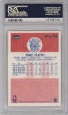 Eric Floyd  from the 1986-87 Fleer set graded by PSA and given an overall grade of 8.