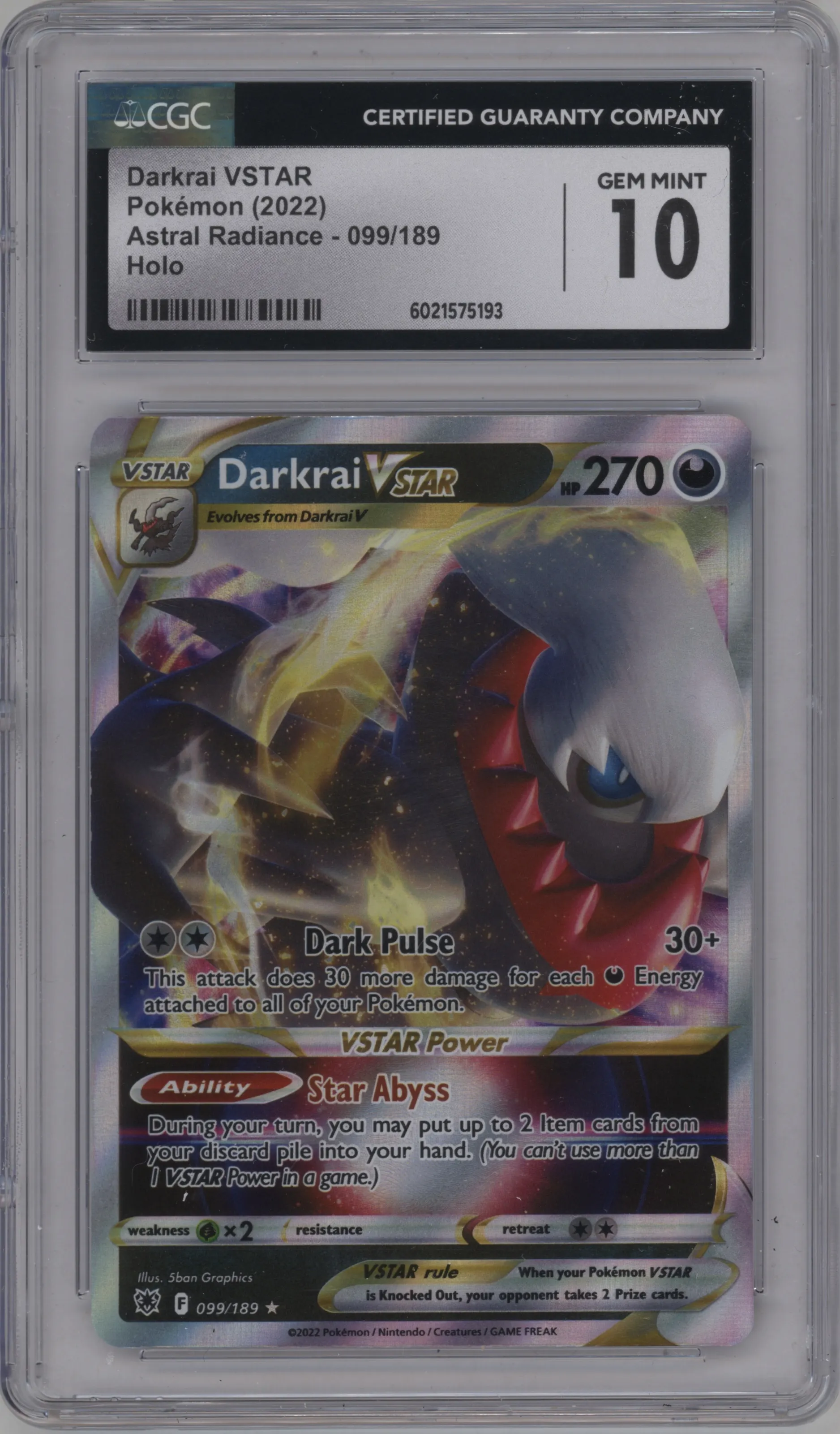 Darkrai Vstar
