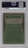 Lynn Swann from the 1975 Topps  set graded by PSA and given an overall grade of 5.