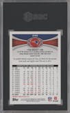Tom Brady from the 2012 Topps set graded by SGC and given an overall grade of 9.5.