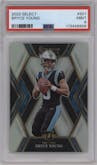Bryce Young from the 2022 Panini Select set graded by PSA and given an overall grade of 9.