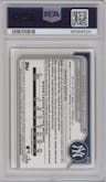 Spencer Jones from the 2024 Bowman Sapphire Edition set featuring a Yellow parallel graded by PSA and given an overall grade of 10.