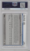 Fernando Tatis Jr. from the 2019 Topps Complete Set set graded by PSA and given an overall grade of 10.