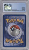 Machamp from the 1999 Pokemon set graded by CSG and given an overall grade of 8.5.