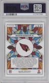 Marvin Harrison Jr. from the 2024 Panini Mosaic set graded by PSA and given an overall grade of 8.