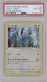 Lugia from the 2020 Pokemon SWSH set graded by PSA and given an overall grade of 10.