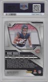 Rome Odunze from the 2024 Panini Prizm set featuring a Pink Prizm parallel graded by PSA and given an overall grade of 10.