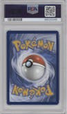 Greninja ex from the 2024 Pokemon SV set featuring a Shrouded Fable Greninja ex Special Illustration Collection parallel graded by PSA and given an overall grade of 9.