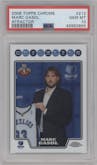 Marc Gasol from the 2008-09 Topps Chrome  set featuring a X-Fractor parallel graded by PSA and given an overall grade of 10.