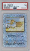 Doduo from the 2002 Pokemon  set graded by PSA and given an overall grade of 7.