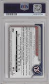 Dylan Crews from the 2024 Bowman set graded by PSA and given an overall grade of 10.