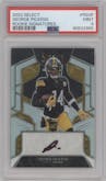 George Pickens from the 2022 Panini Select set graded by PSA and given an overall grade of 9.