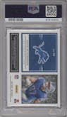 Aidan Hutchinson from the 2022 Panini One set graded by PSA and given an overall grade of 8.